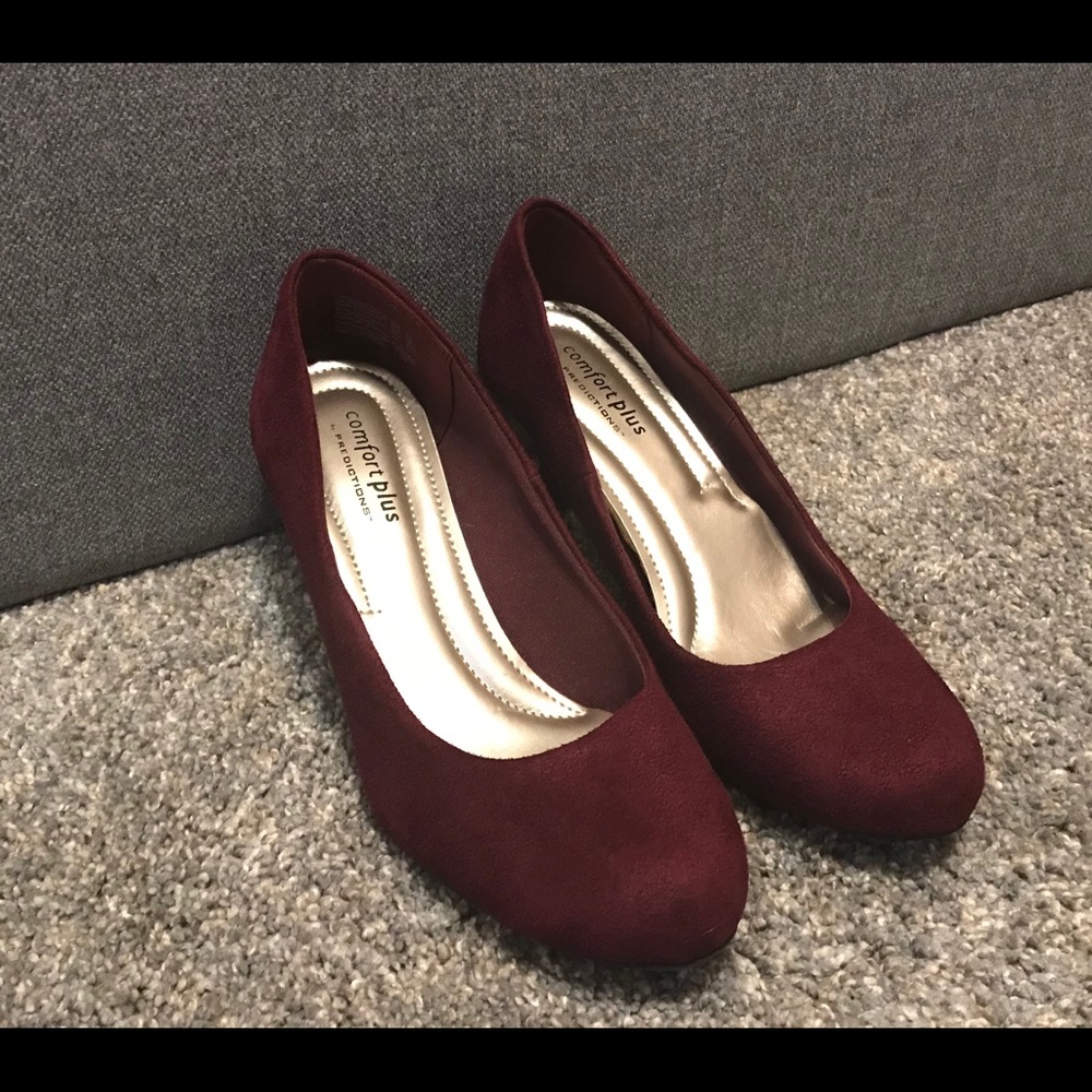 Comfort Plus Suede High Heels